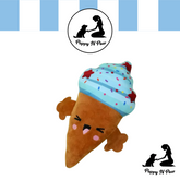 Puppy N Paw Happy Ice Cream Plush Toy for Pets